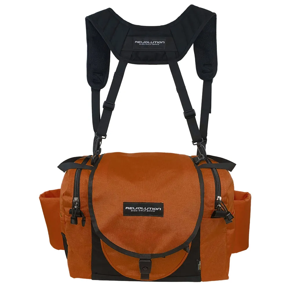 Revolution Carolina Team V3 Disc Golf Bag - Rust