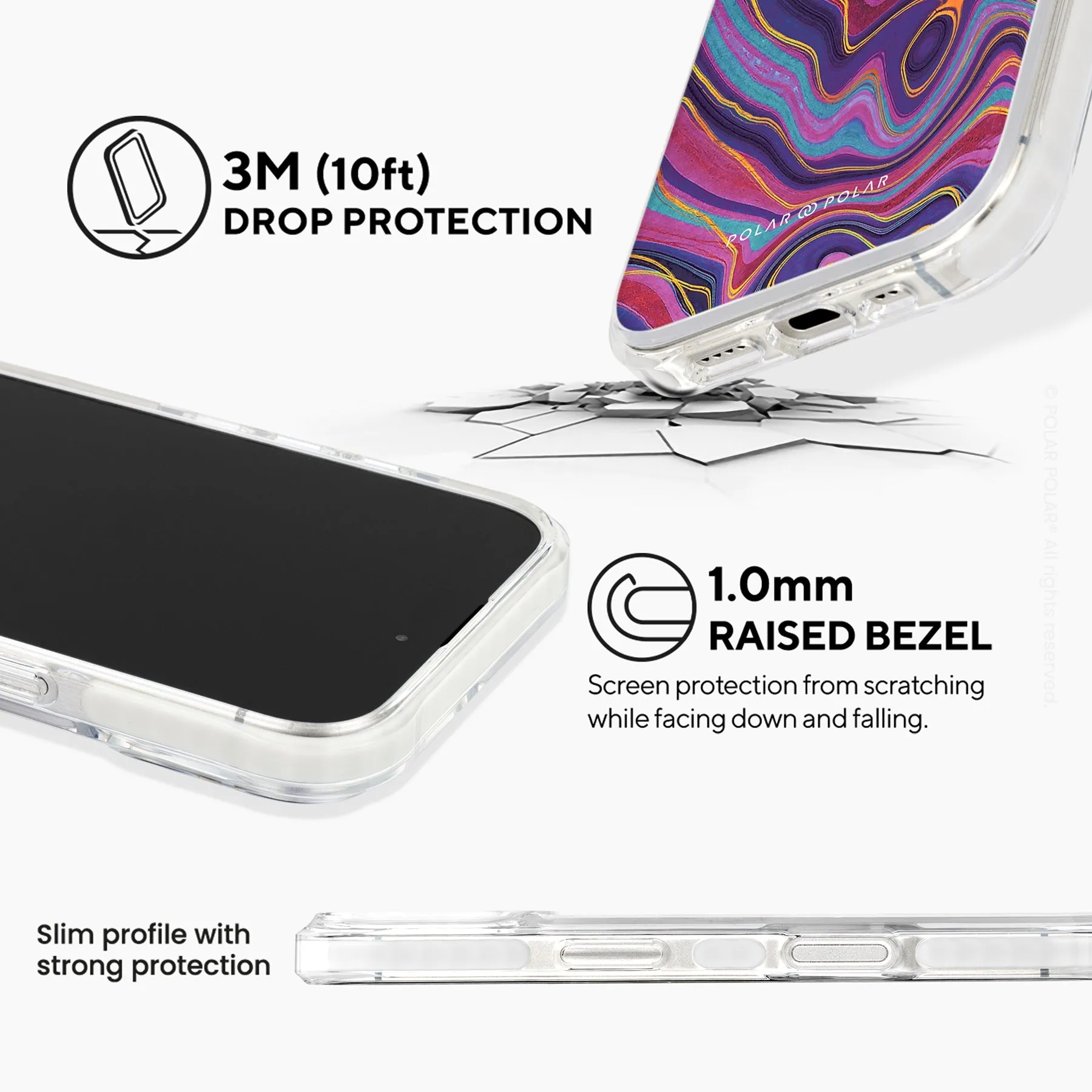 Rhythm in the Desert - iPhone 16 Plus Clear Bumper MagSafe Case
