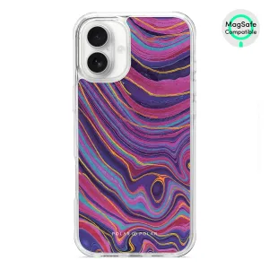 Rhythm in the Desert - iPhone 16 Plus Clear Bumper MagSafe Case