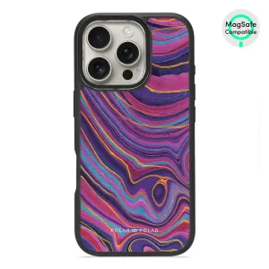 Rhythm in the Desert - iPhone 16 Pro Frosted Black Bumper MagSafe Case