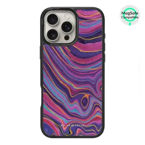 Rhythm in the Desert - iPhone 16 Pro Max Frosted Black Bumper MagSafe Case
