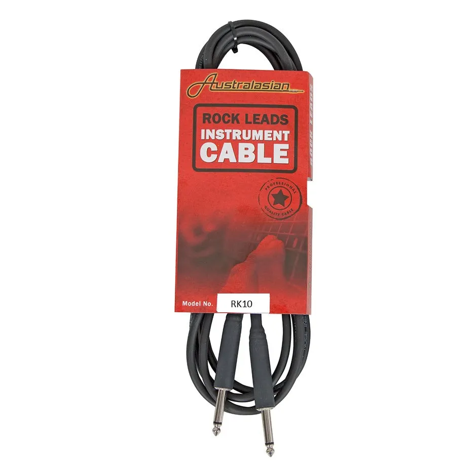 Rock Lead RK10 Instrument Lead - 3 metres