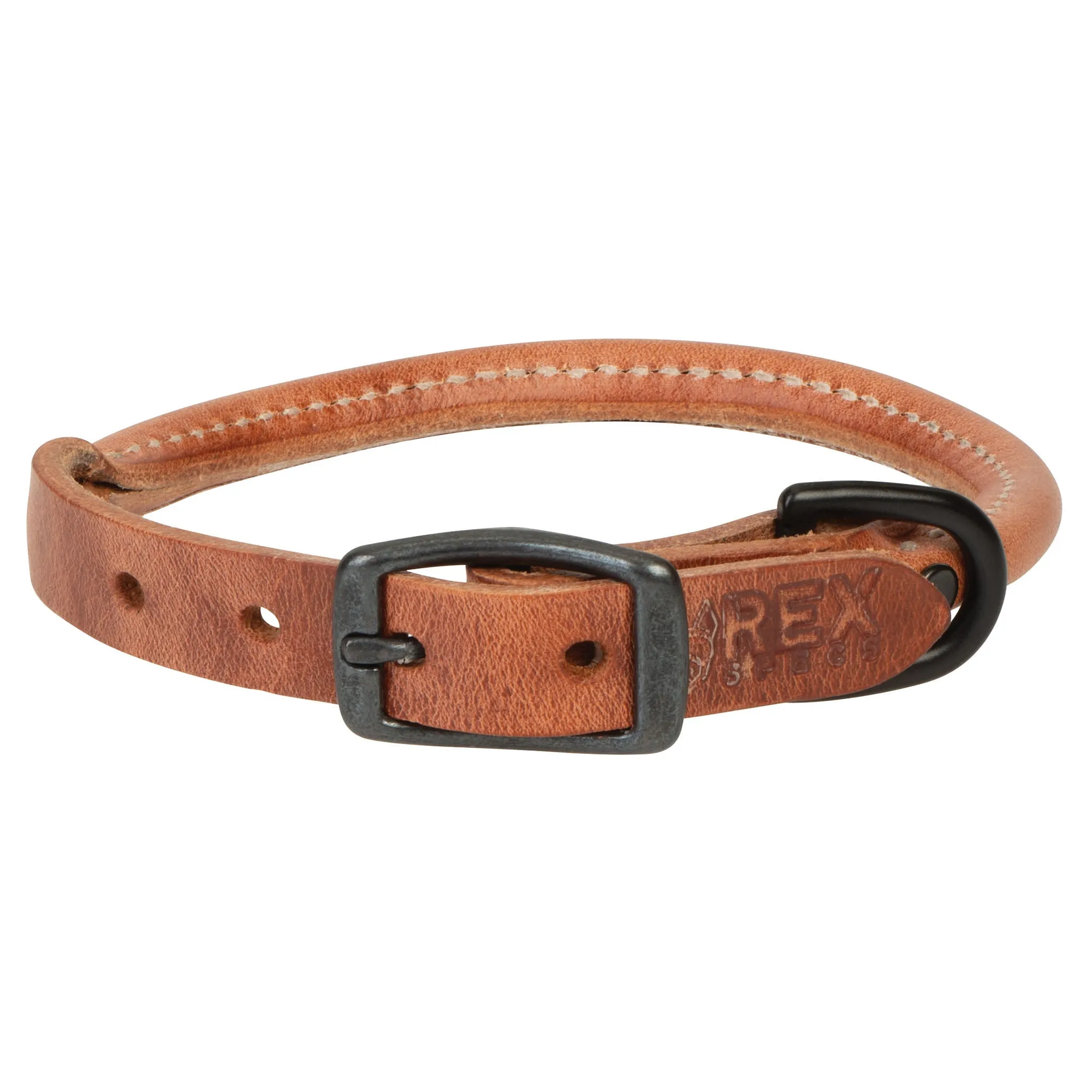 Rolled Leather Collar
