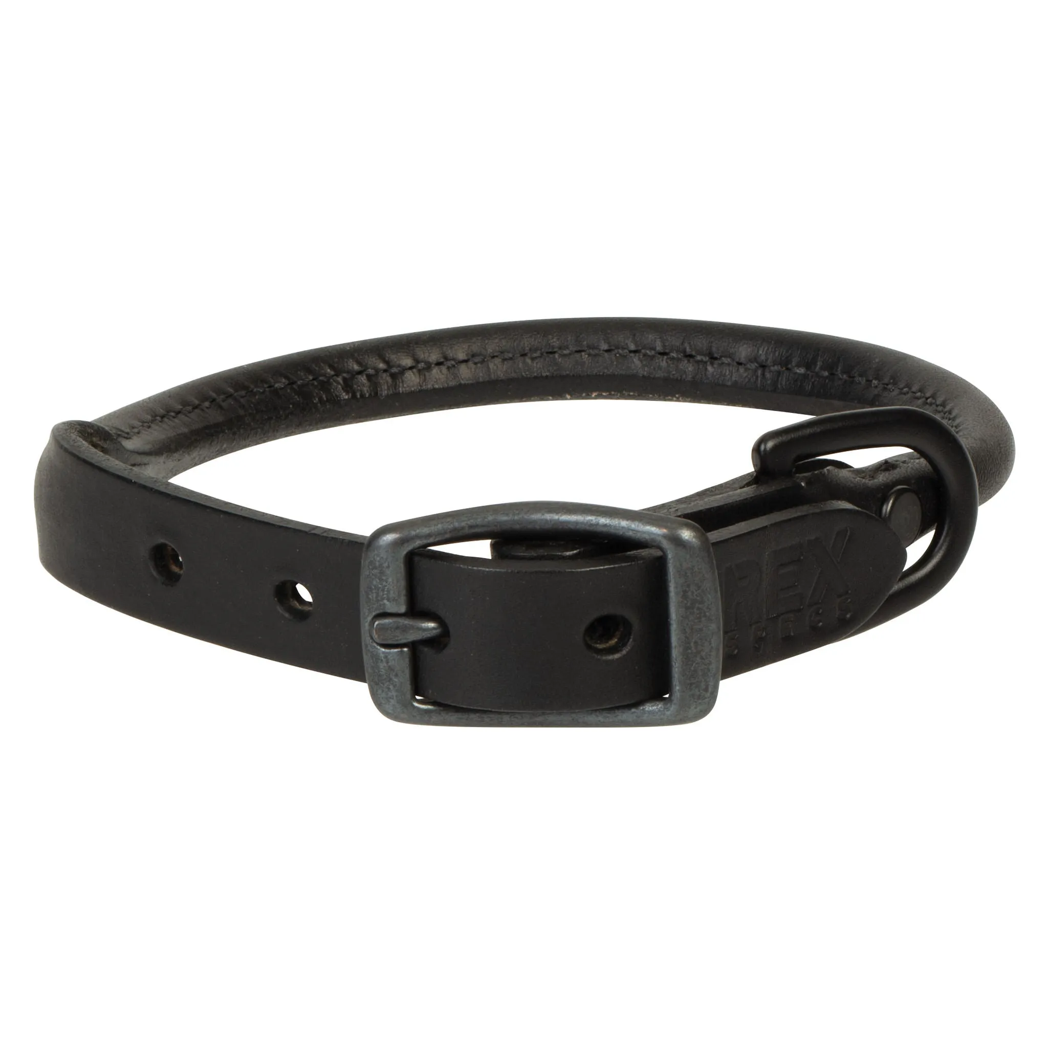 Rolled Leather Collar