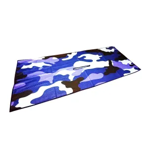 RPG Center Cut Microfiber Golf Towel - Waffle Weave - Purple