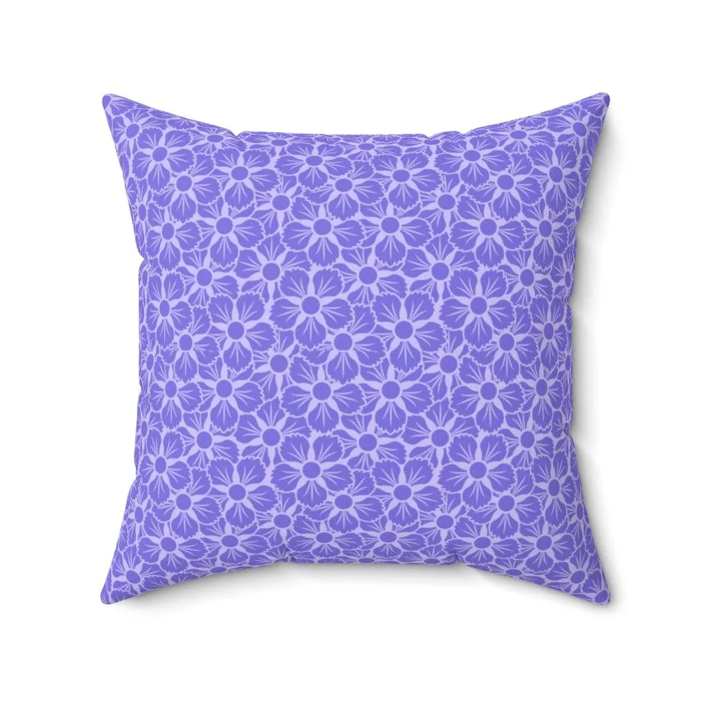 Sakura Flower Throw Pillow
