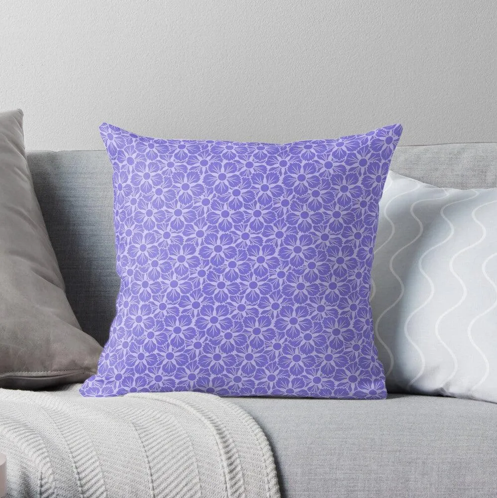 Sakura Flower Throw Pillow