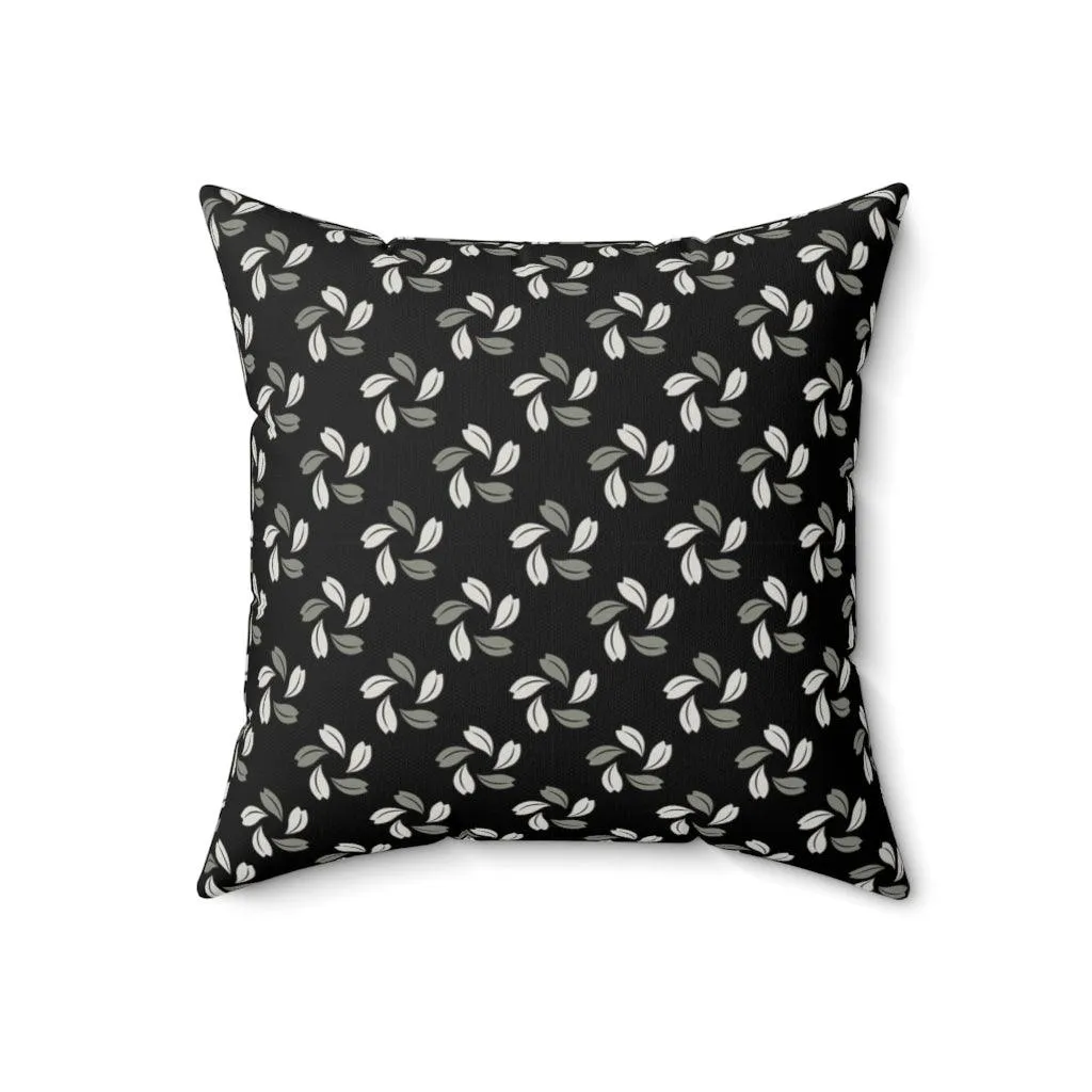 Sakura Petals Throw Pillow
