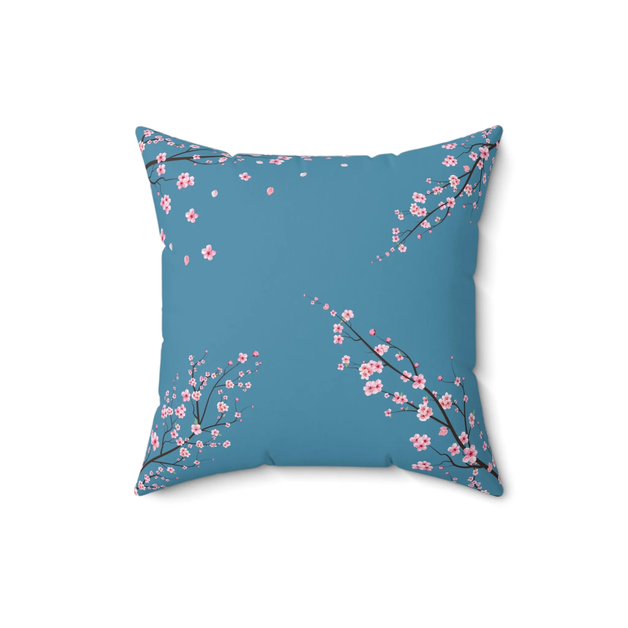 Sakura Square Throw Pillow