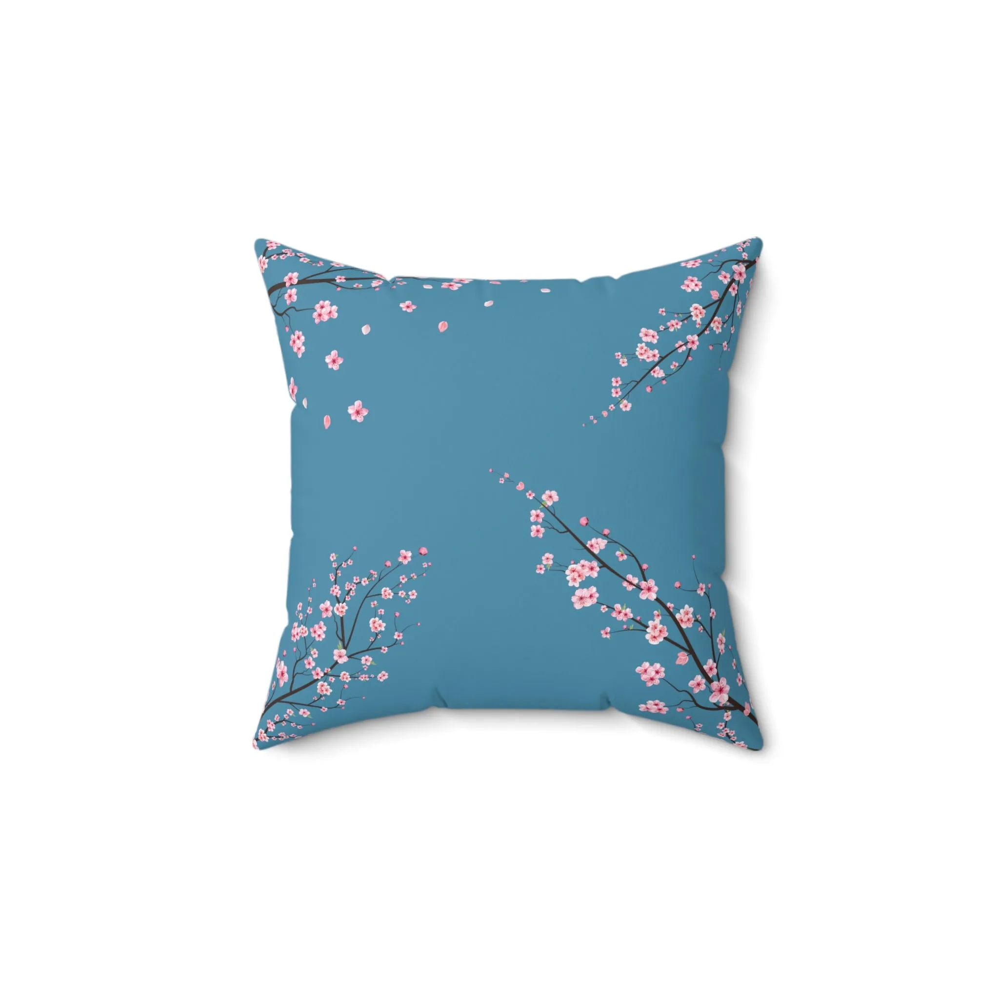 Sakura Square Throw Pillow