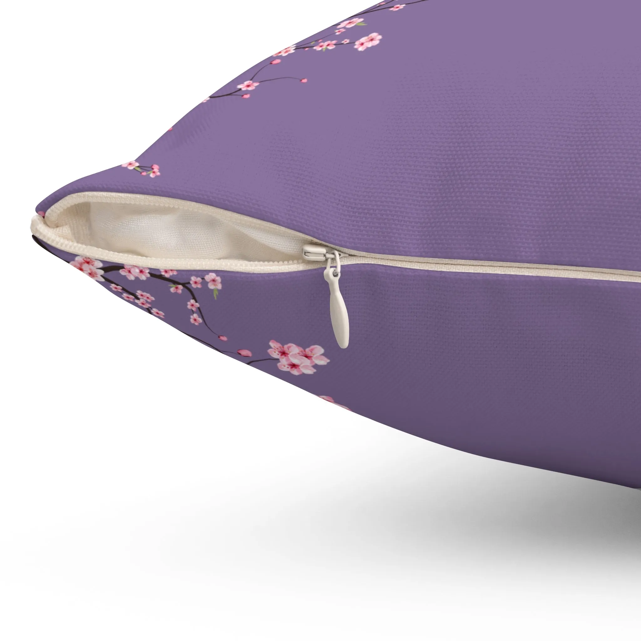 Sakura Square Throw Pillow