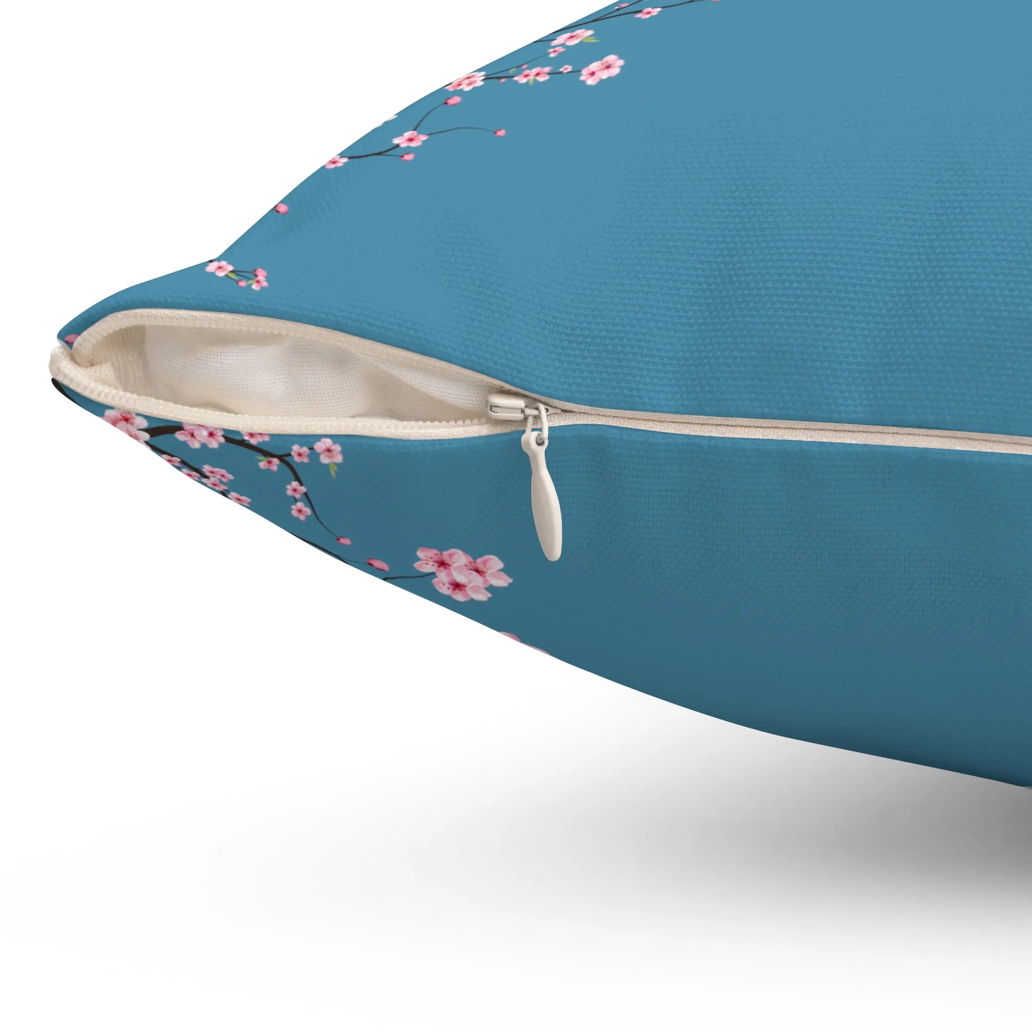 Sakura Square Throw Pillow