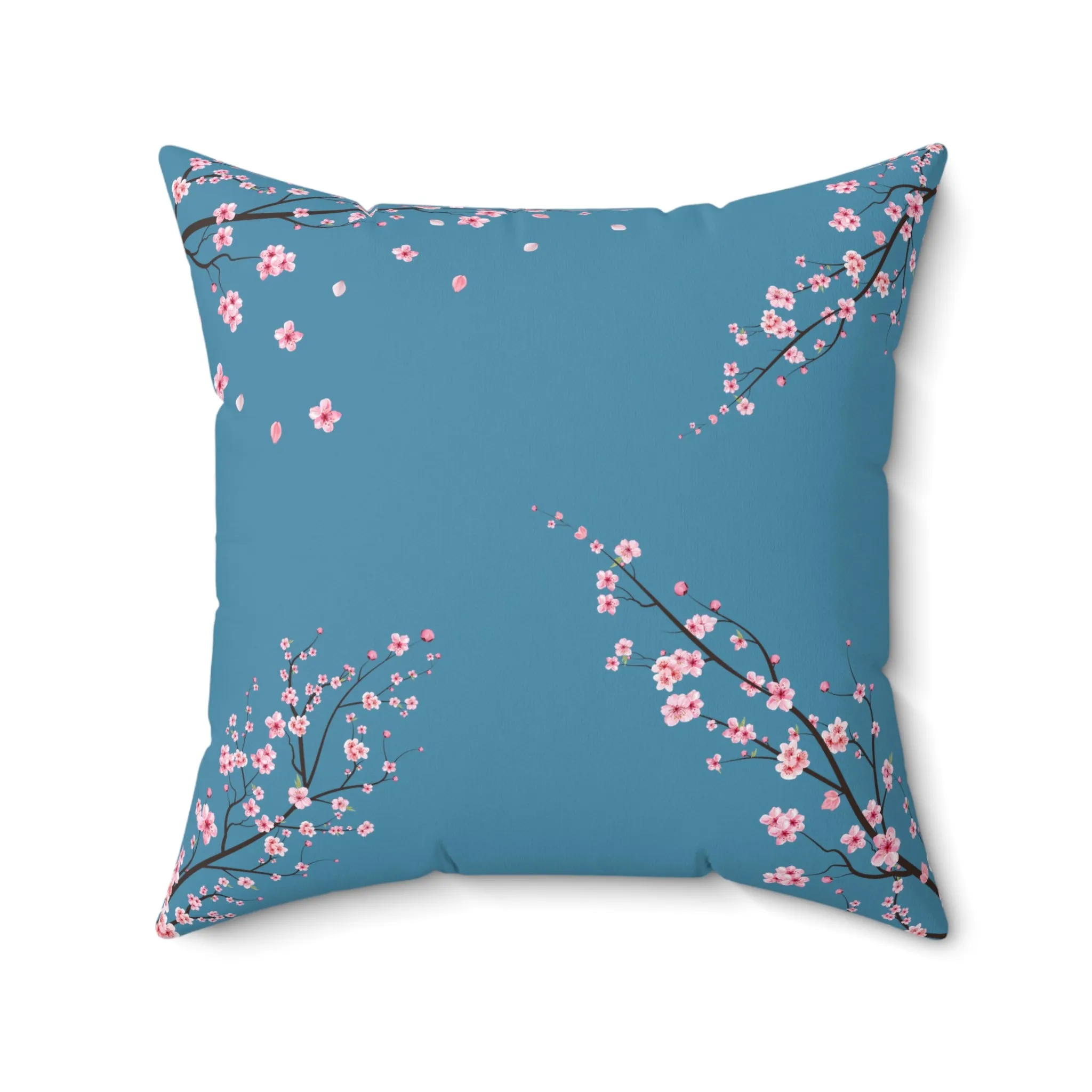 Sakura Square Throw Pillow