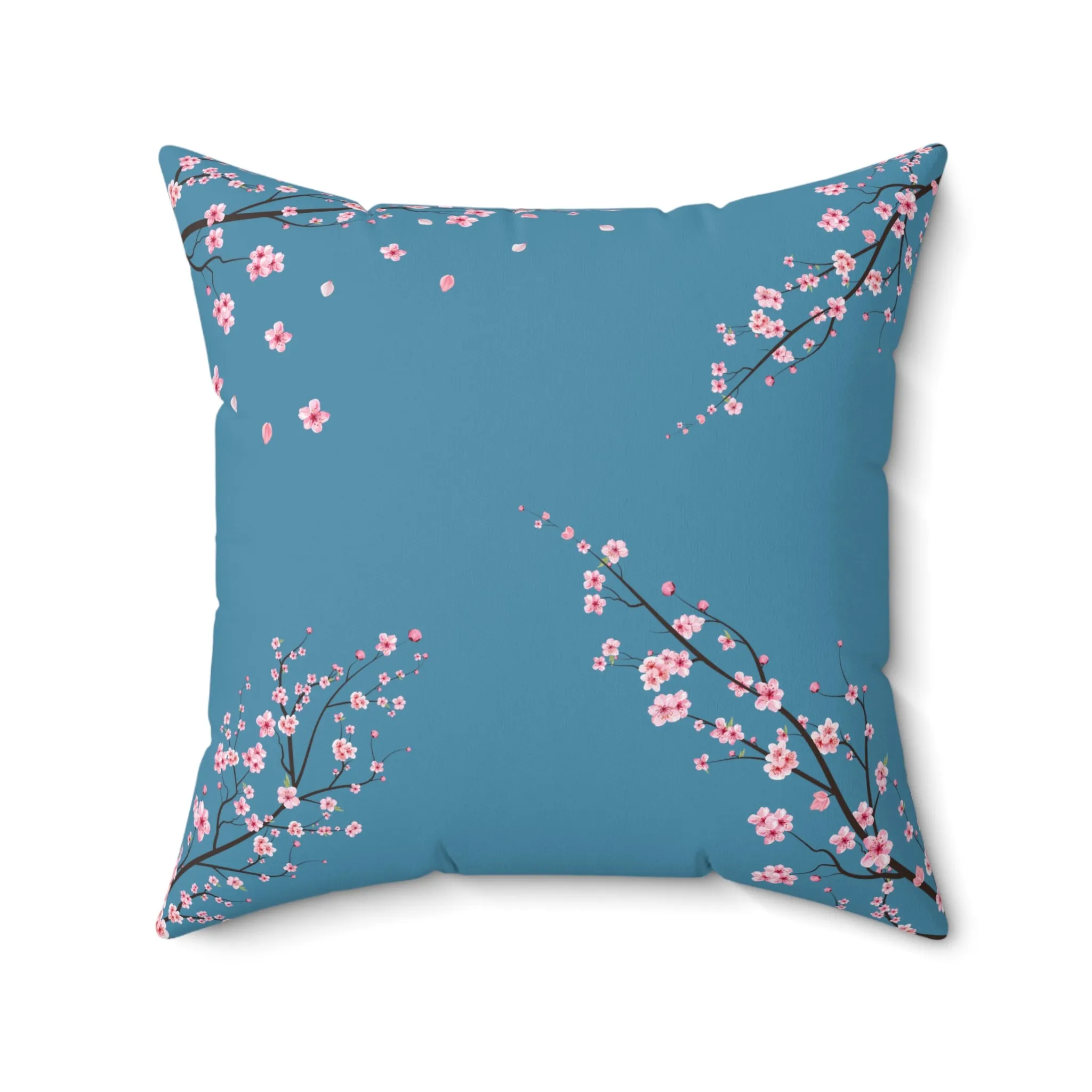 Sakura Square Throw Pillow