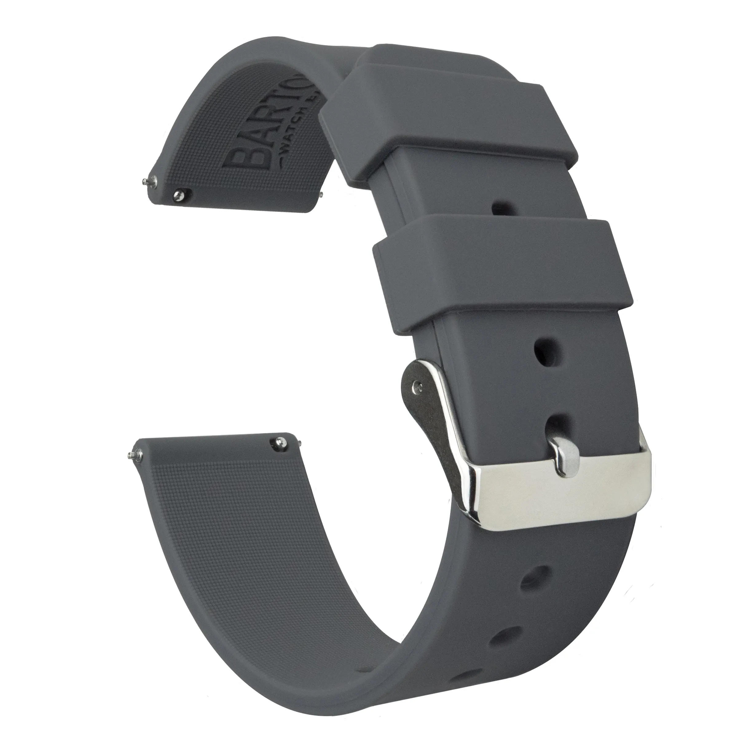 Samsung Galaxy Watch3 Silicone Smokey Grey Watch Band