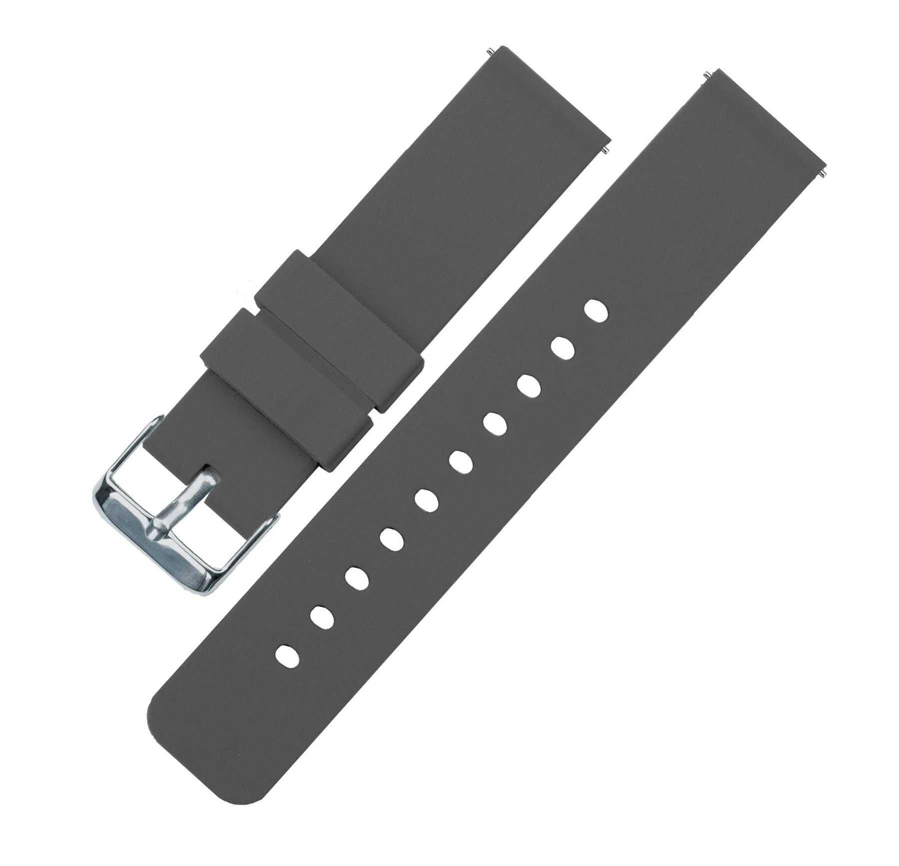 Samsung Galaxy Watch3 Silicone Smokey Grey Watch Band