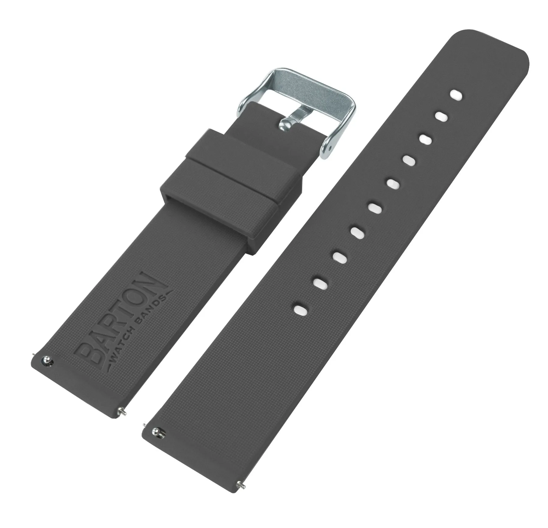Samsung Galaxy Watch3 Silicone Smokey Grey Watch Band