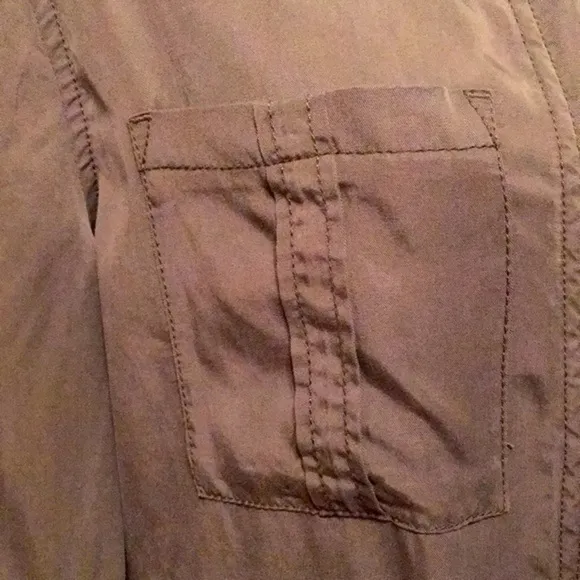 SANCTUARY lightweight utility jacket in olive