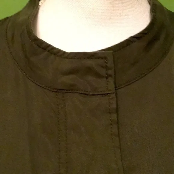 SANCTUARY lightweight utility jacket in olive