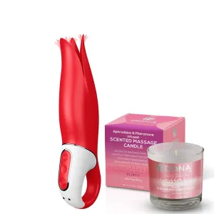 Satisfyer Power Flower   Flirty Candle