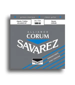 Savarez 500AJ Alliance Corum High Tension Classical Guitar String Set