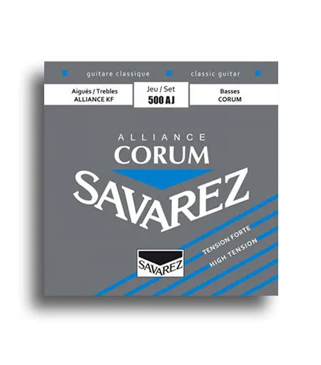 Savarez 500AJ Alliance Corum High Tension Classical Guitar String Set