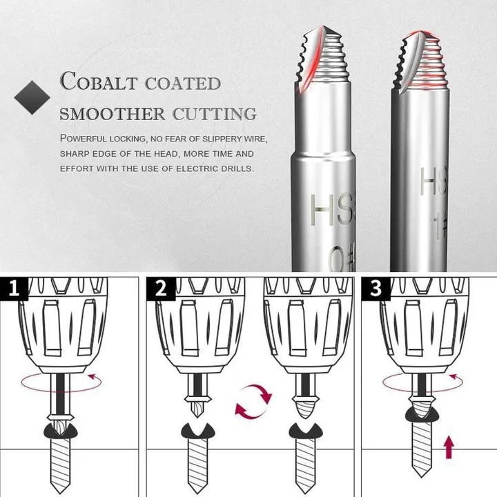 Screw Extractor(4 Pcs)