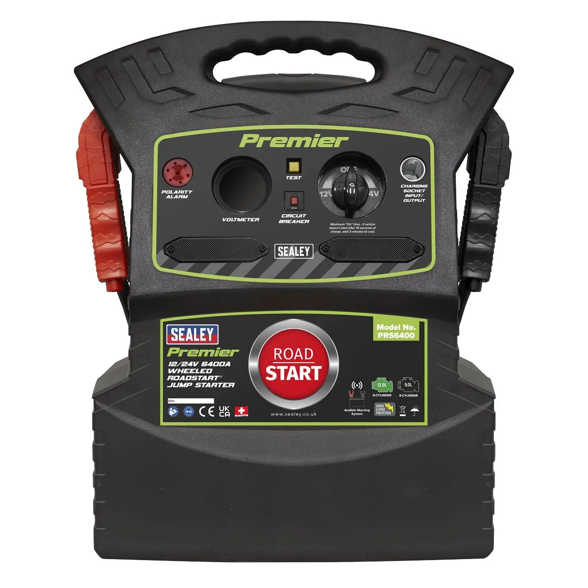 Sealey Premier 12/24V Premier RoadStart® Jump Starter 6400A