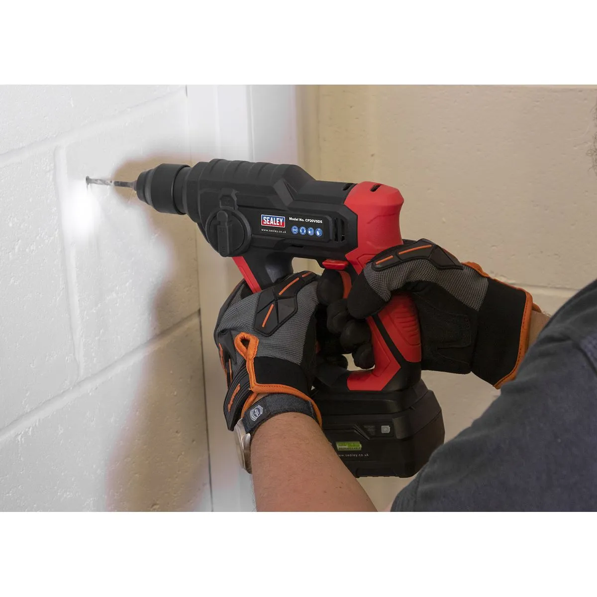 Sealey Rotary Hammer Drill 20V SDS Plus Body Only CP20V Series