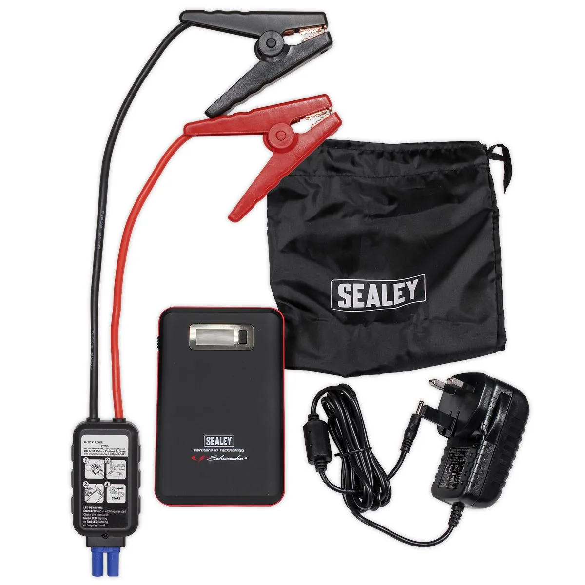 Sealey Schumacher 400A Lithium-Ion (LICOO2) Jump Starter Power Pack Compact