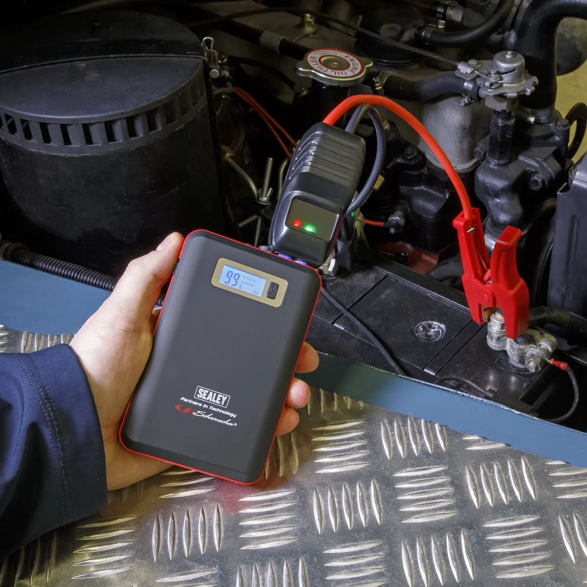 Sealey Schumacher 400A Lithium-Ion (LICOO2) Jump Starter Power Pack Compact