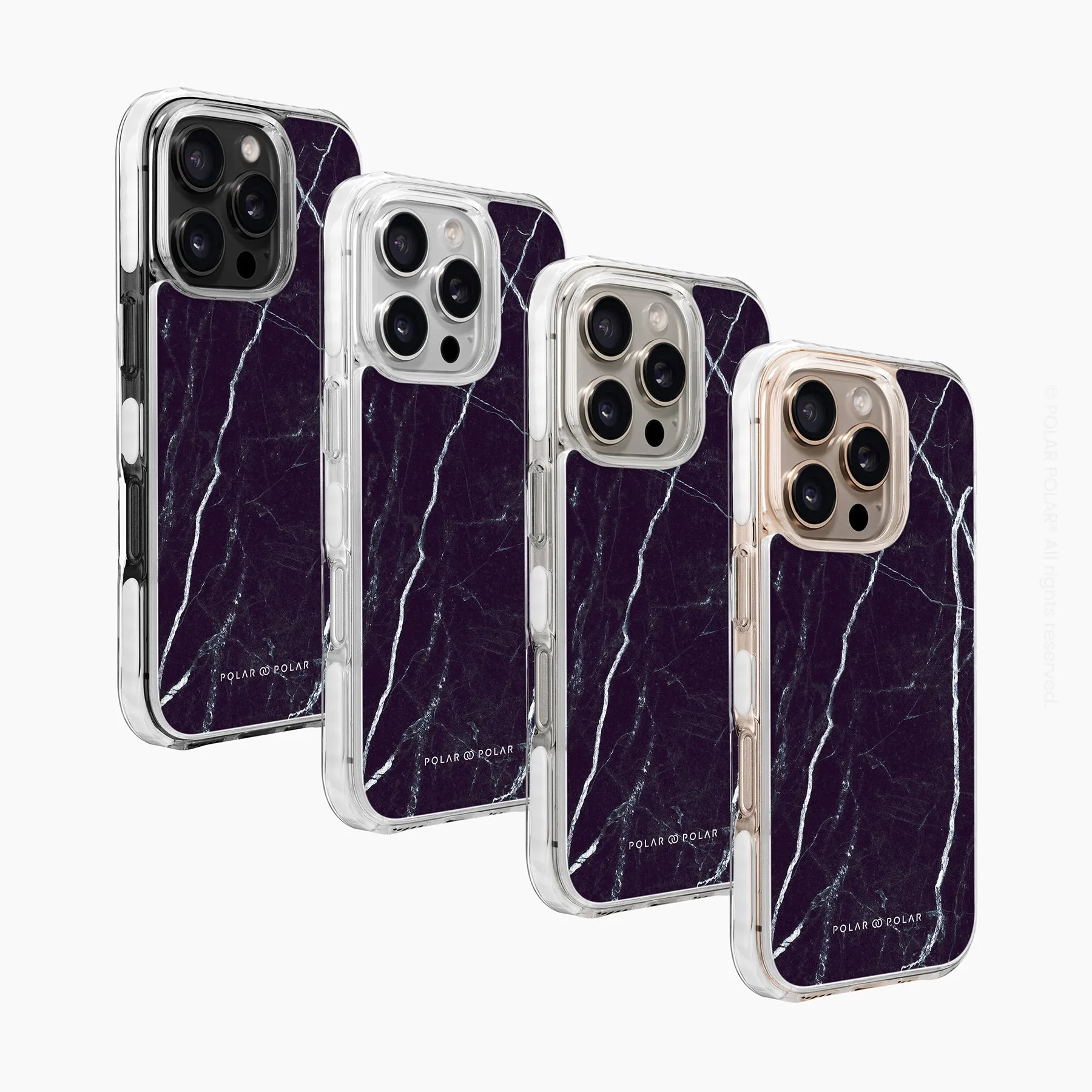 Secret Dark - iPhone 16 Pro Clear Bumper MagSafe Case