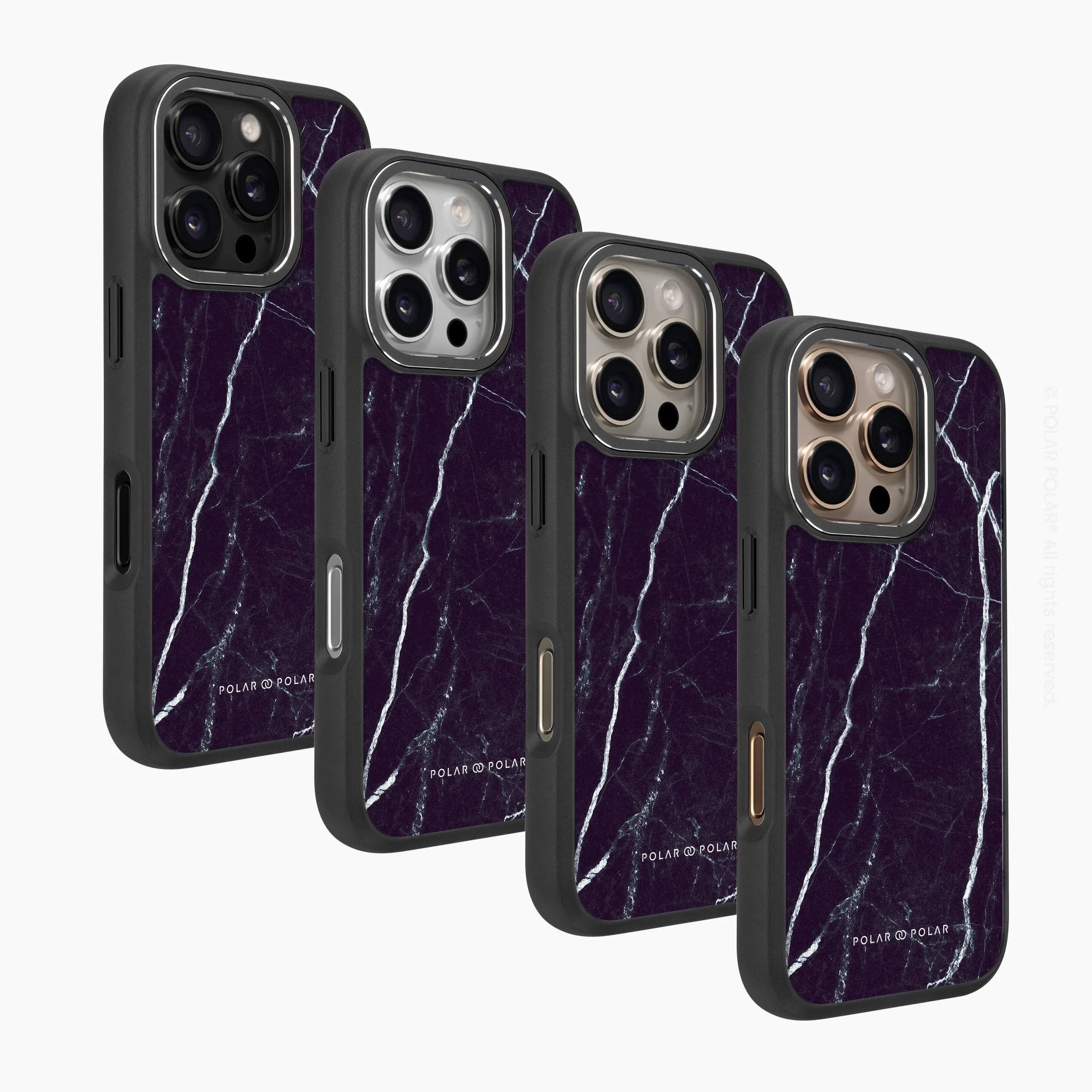 Secret Dark - iPhone 16 Pro Max Frosted Black Bumper MagSafe Case