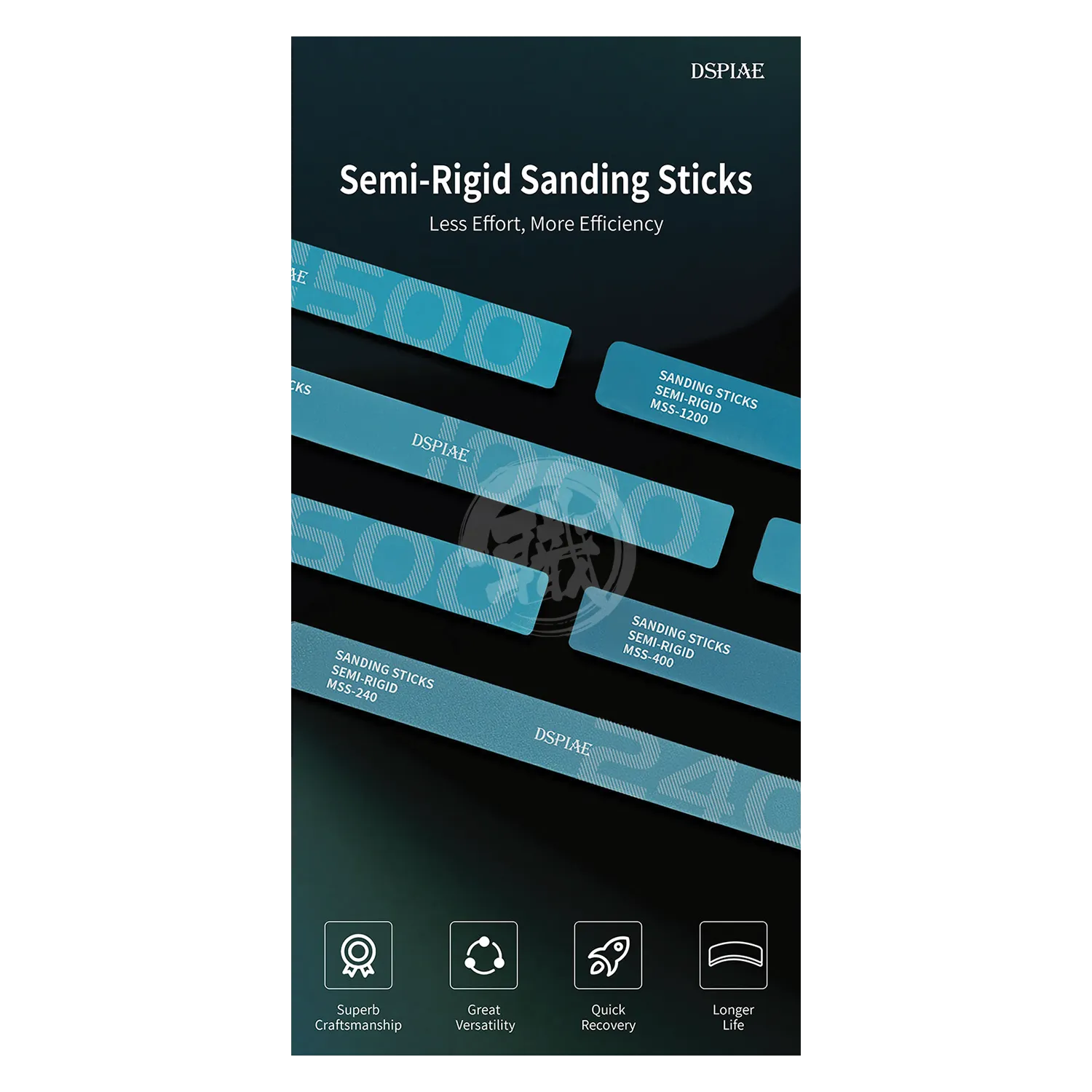 Semi-Rigid Sanding Stick [#800]