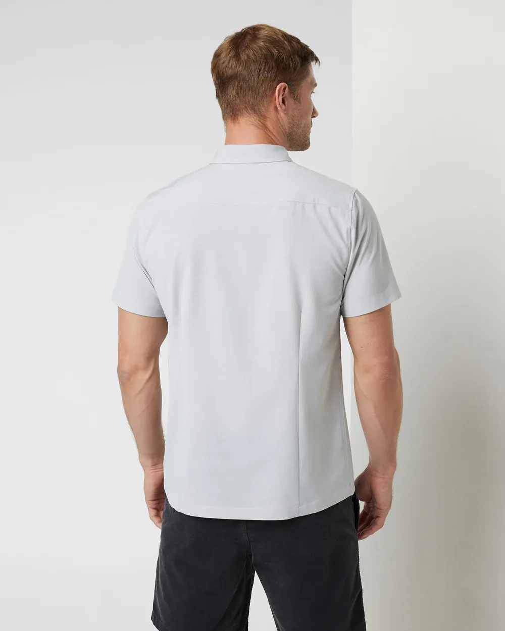 Short Sleeve Bridge Button Down (Men's)