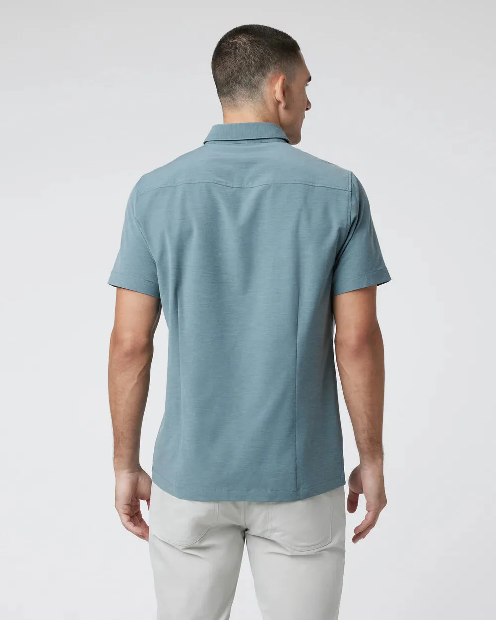 Short Sleeve Bridge Button Down (Men's)