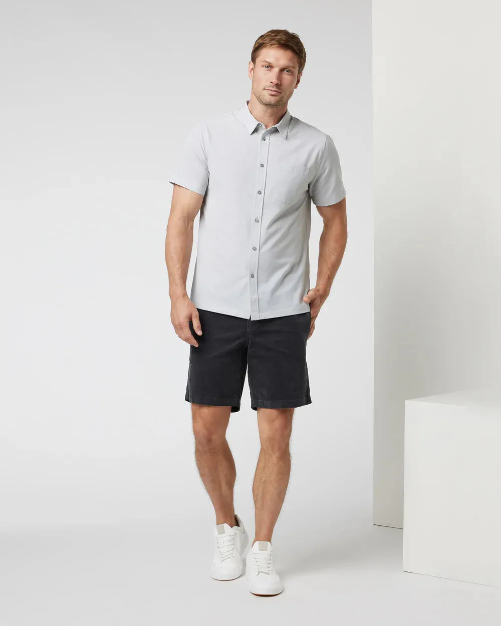 Short Sleeve Bridge Button Down (Men's)