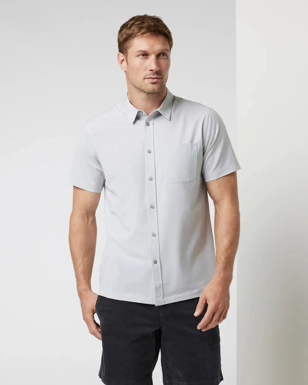 Short Sleeve Bridge Button Down (Men's)