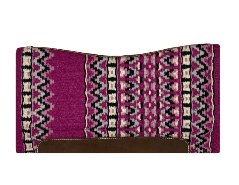 Showman Western Saddle Pad Wool with Memory Foam (SH2001)
