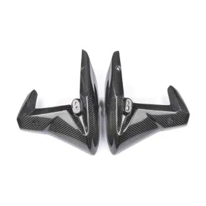 Side Radiator Cover Guard Fairing For Triumph Street Triple 675 R 2013 2016 Carbon Fiber    -