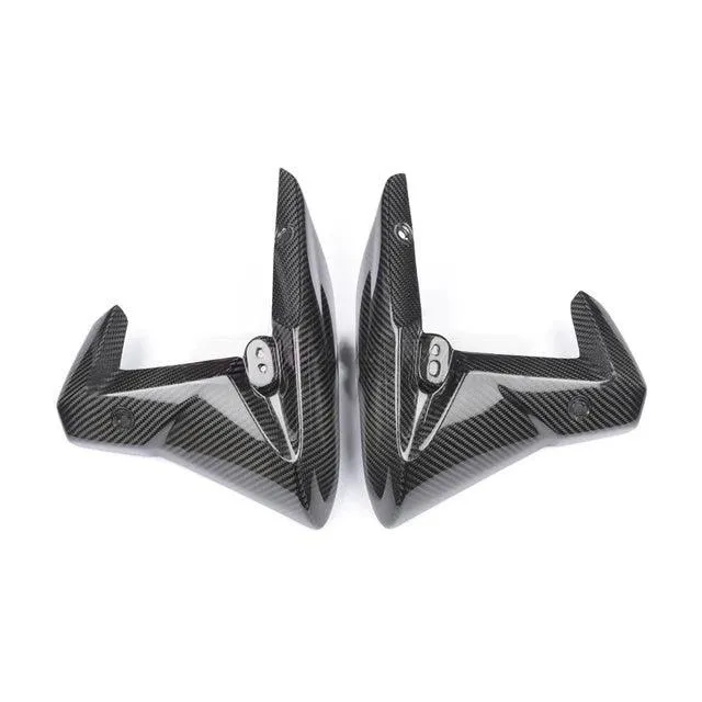 Side Radiator Cover Guard Fairing For Triumph Street Triple 675 R 2013 2016 Carbon Fiber    -