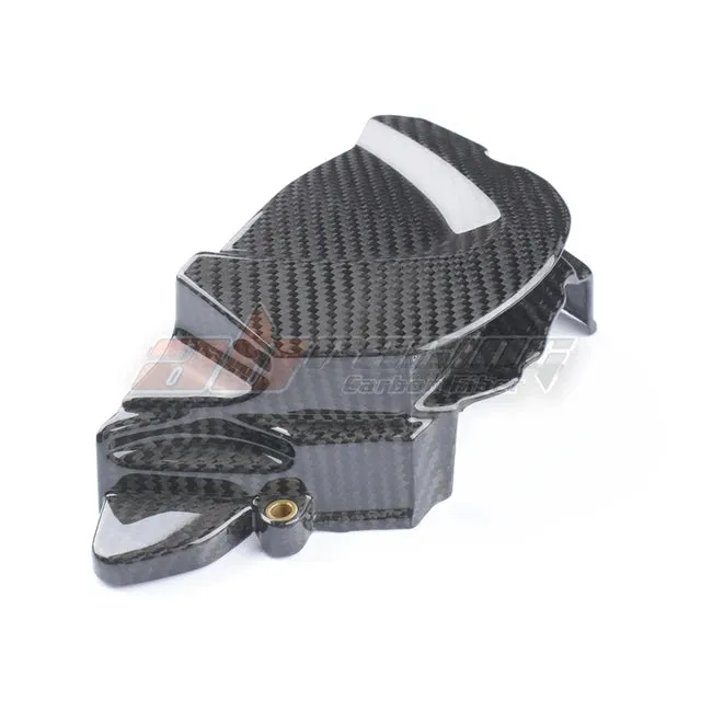 Side Sprocket Chain Case Cover Fairing Cowling For Triumph Street Triple 765 2020 Full Carbon Fiber 100%
