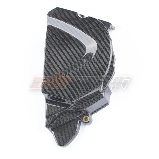 Side Sprocket Chain Case Cover Fairing Cowling For Triumph Street Triple 765 2020 Full Carbon Fiber 100%