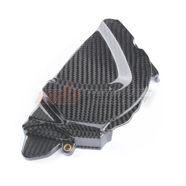 Side Sprocket Chain Case Cover Fairing Cowling For Triumph Street Triple 765 2020 Full Carbon Fiber 100%