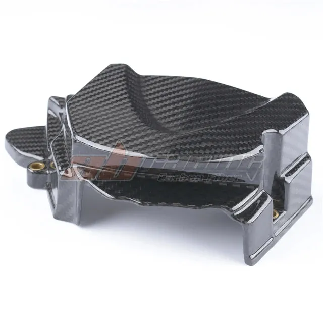 Side Sprocket Chain Case Cover Fairing Cowling For Triumph Street Triple 765 2020 Full Carbon Fiber 100%