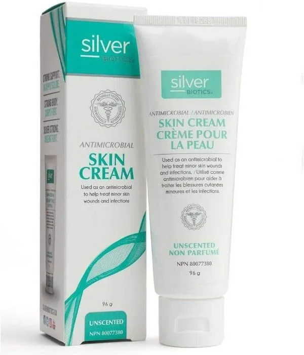 Silver Biotics - Antimicrobial Skin Cream - 96 Grams
