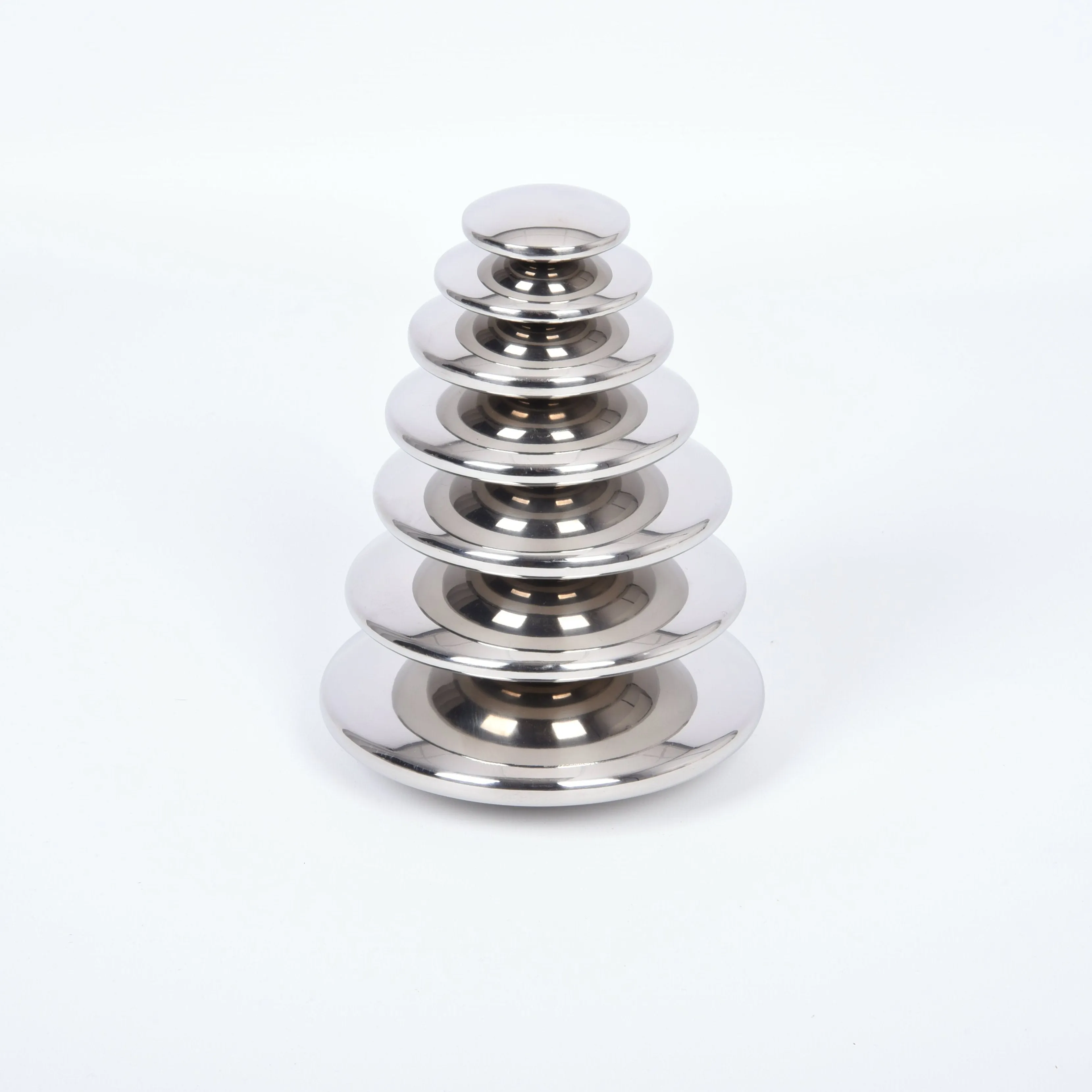 Silver Reflective Buttons