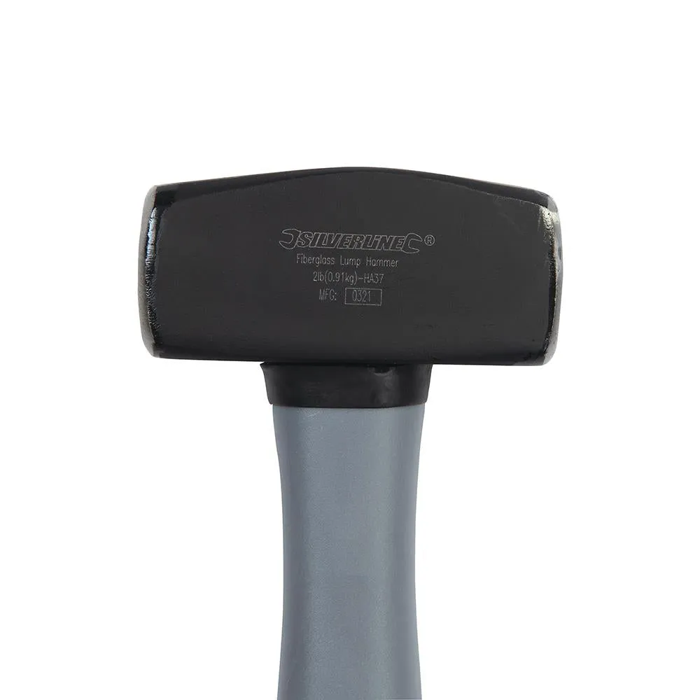 Silverline Lump Hammer Fibreglass 2lb (0.91kg) HA37