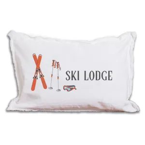 Ski Lodge Lumbar Pillow