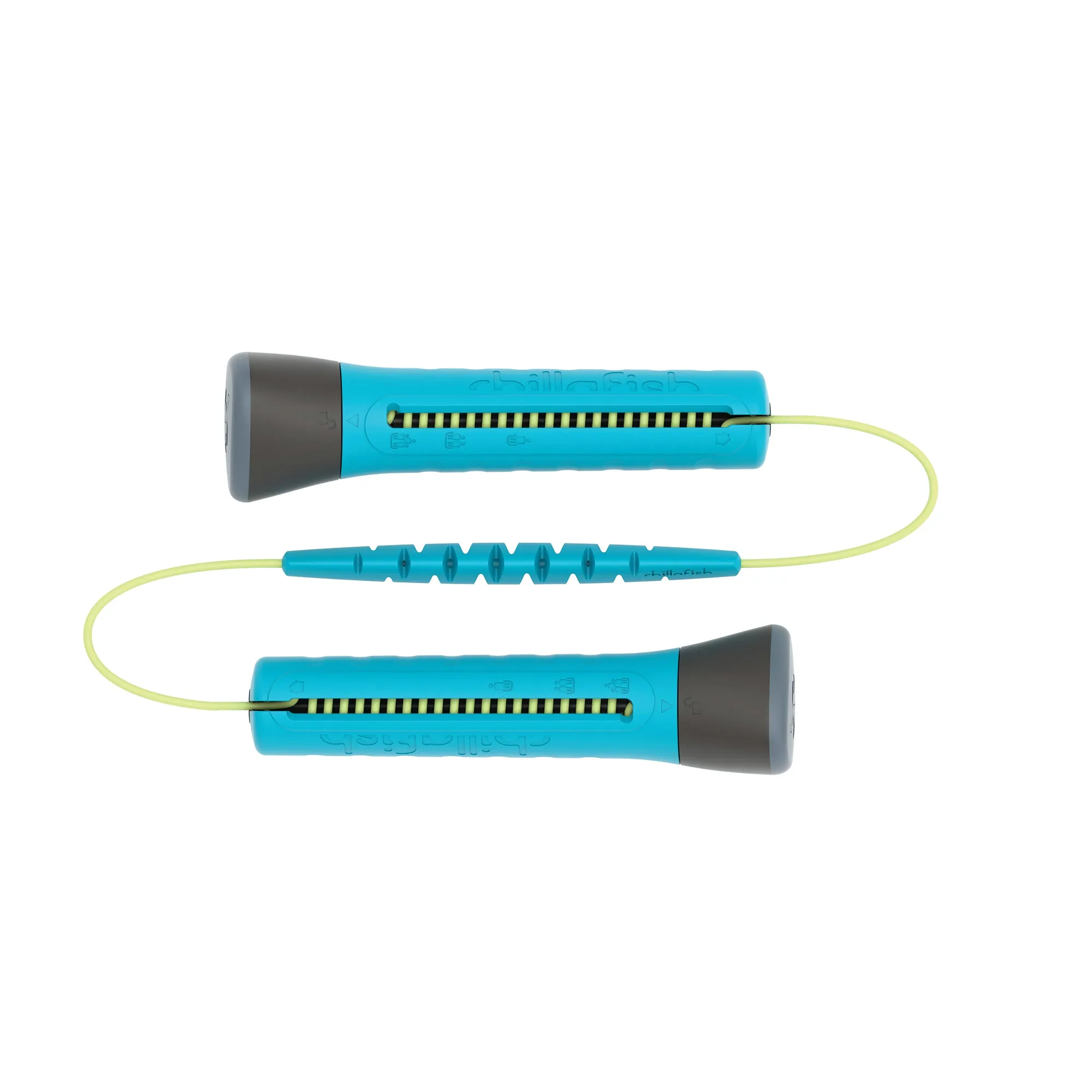 Skibbi - adjustable length jump rope with accelerator